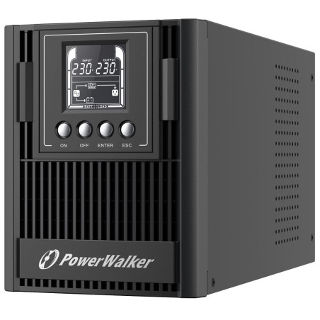 PowerWalker VFI 1000 AT FR Double-conversion (en ligne) 1 kVA 900 W 3 sortie(s) CA