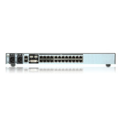 ATEN Commutateur KVM 24 ports Multi-Interface Cat 5 sur IP accès de partage 1 local/2 distants