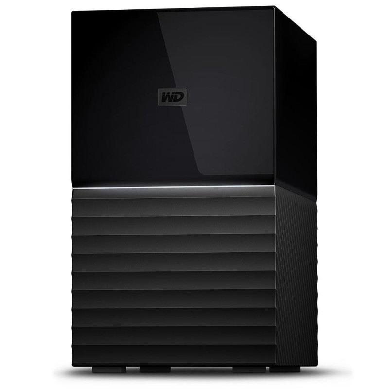 Western Digital My Book Duo boîtier de disques 20 To Bureau Noir