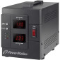 PowerWalker AVR 1500 SIV FR régulateur de tension 2 sortie(s) CA 110-280 V Noir