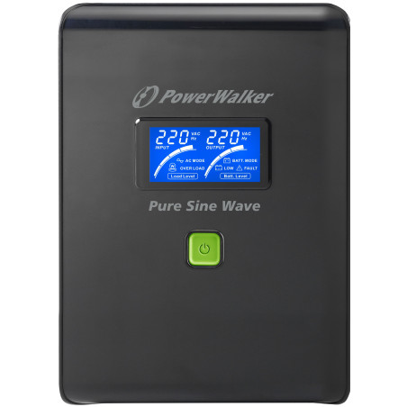 PowerWalker VI 1500 PSW FR Interactivité de ligne 1,5 kVA 1050 W 4 sortie(s) CA