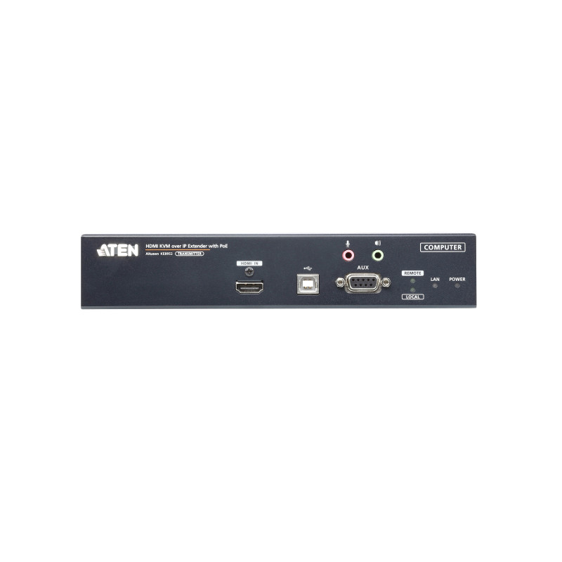 ATEN Émetteur KVM un affichage HDMI 4K sur IP avec PoE