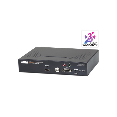 ATEN Émetteur KVM un affichage HDMI 4K sur IP avec PoE