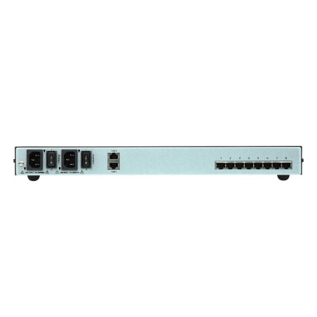 ATEN Serveur console série à 8 ports avec double alimentation/réseau local