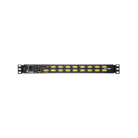 ATEN CL5716IN-ATA-2XK06DNG commutateur écran, clavier et souris Grille de montage Noir