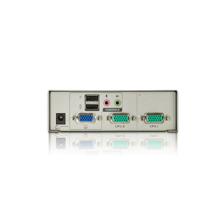 ATEN Commutateur KVM VGA/audio USB 2 ports