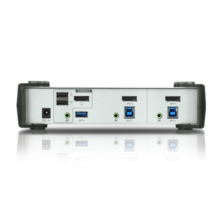 ATEN Commutateur KVMP™ DisplayPort 2 ports USB 3.0 (câbles inclus)