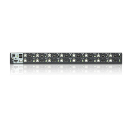 ATEN Commutateur KVM HDMI/audio USB 16 ports