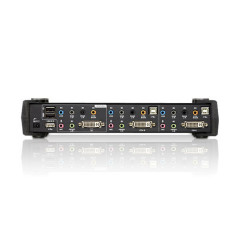 ATEN Commutateur KVMP™ DVI Dual Link/audio CH7.1 USB 2 ports