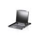 ATEN CL3000N support d'ordinateurs 48,3 cm (19") 1280 x 1024 pixels Aluminium Noir 1U