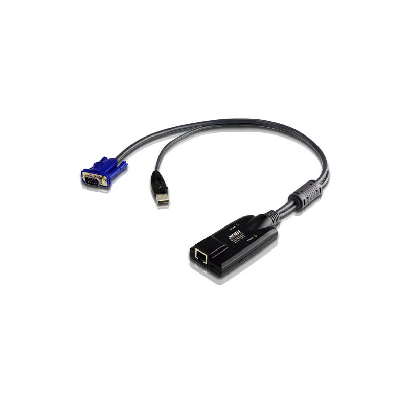 ATEN Adaptateur KVM de support virtuel VGA USB