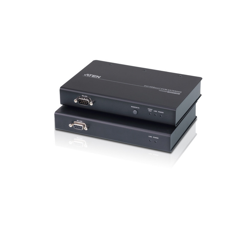 ATEN Système d’extension KVM USB DVI HDBaseT™ 2.0 (mode longue portée jusqu’à 1920 x 1080 à 150 m)