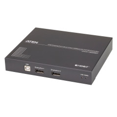 ATEN Système d’extension KVM USB DisplayPort double vue HDBaseT™ 2.0 (4K à 100 m pour vue unique)