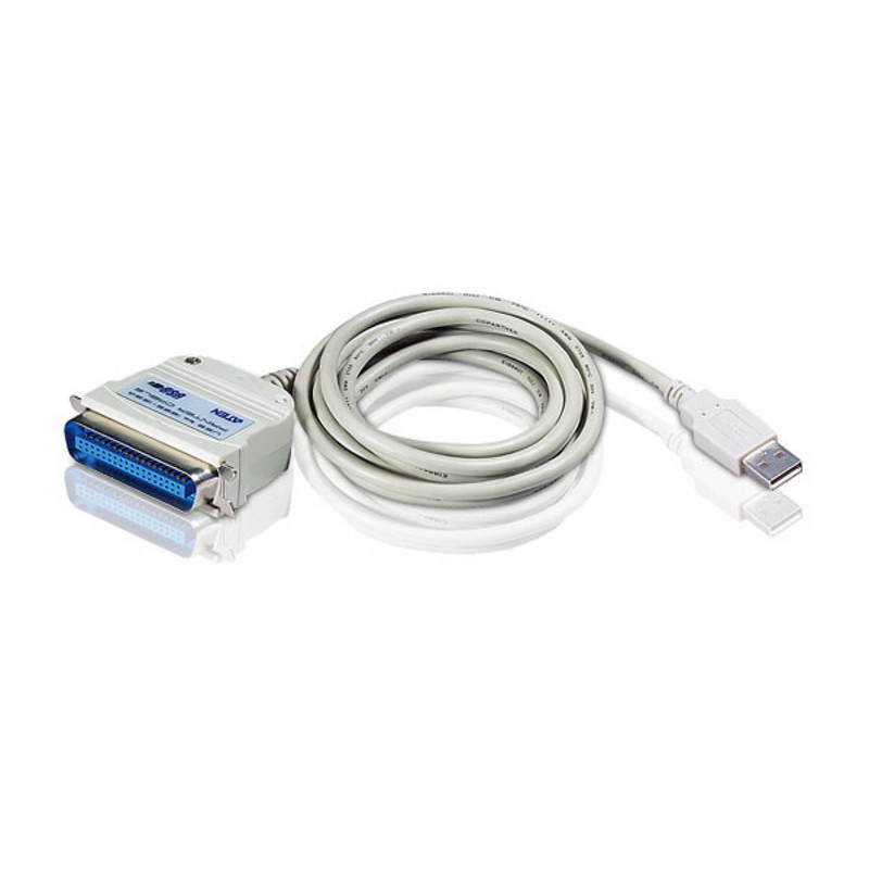 ATEN Adaptateur imprimante USB à IEEE1284 (1,8 m)