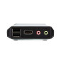 ATEN Commutateur KVM câble HDMI 4K USB 2 ports avec sélecteur de port distant