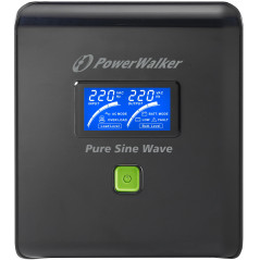 PowerWalker VI 750 PSW FR Interactivité de ligne 0,75 kVA 480 W 4 sortie(s) CA