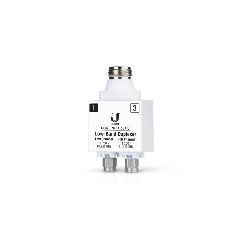 Ubiquiti Networks AF-11-DUP-L adaptateur de fibres optiques 1 pièce(s) Argent, Blanc