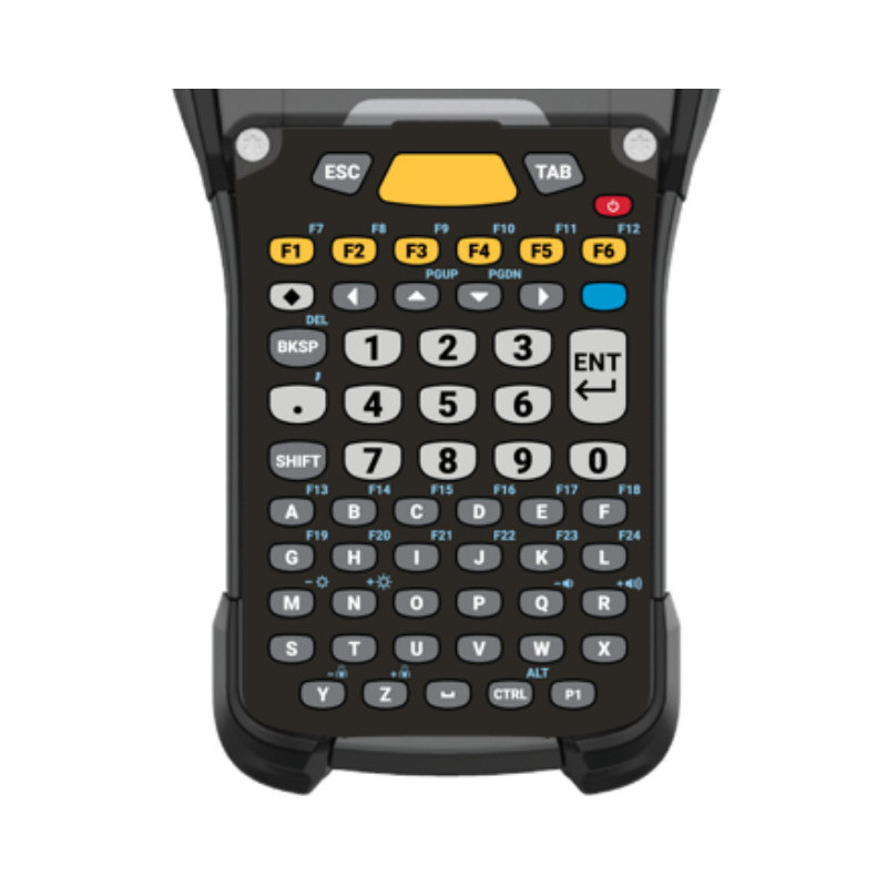 Zebra KYPD-MC9358ANR-10 clavier pour tablette Noir, Gris Alphanumérique Anglais