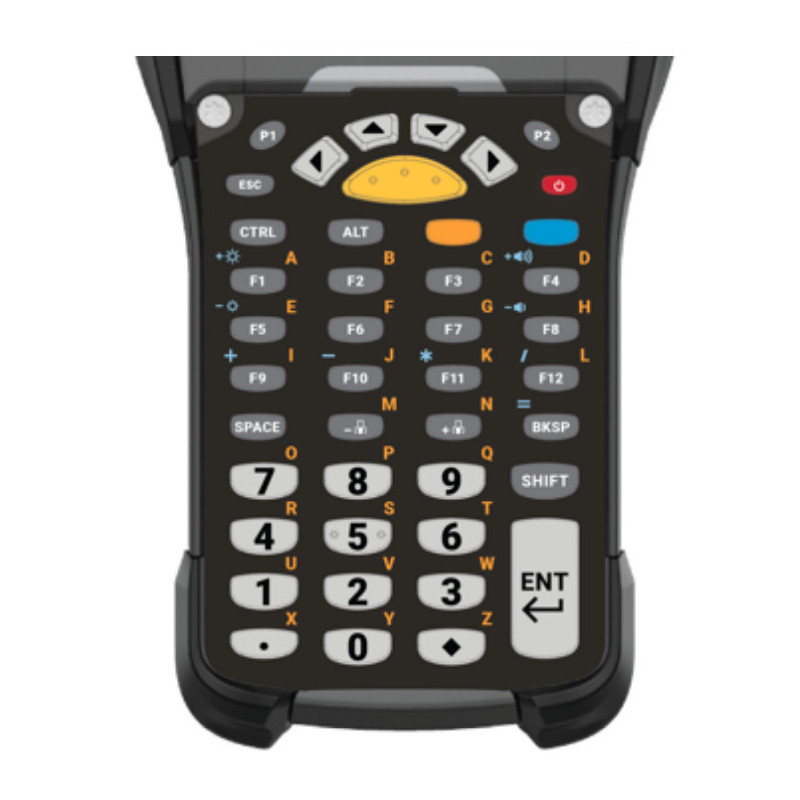 Zebra KYPD-MC9343FN-01 clavier pour tablette Noir, Gris Alphanumérique Anglais