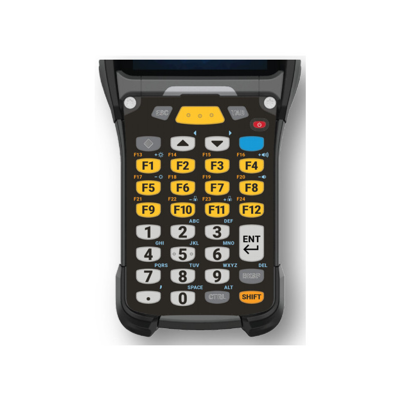 Zebra KYPD-MC9334FNR-01 clavier pour tablette Noir, Gris, Jaune Alphanumérique Anglais