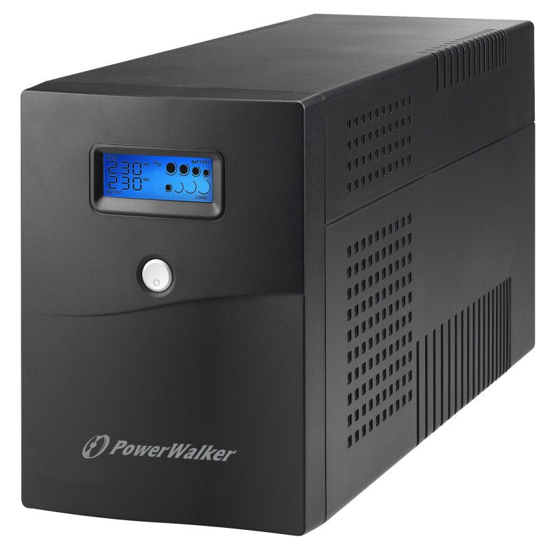 PowerWalker VI 3000 SCL FR Interactivité de ligne 3 kVA 1800 W 4 sortie(s) CA