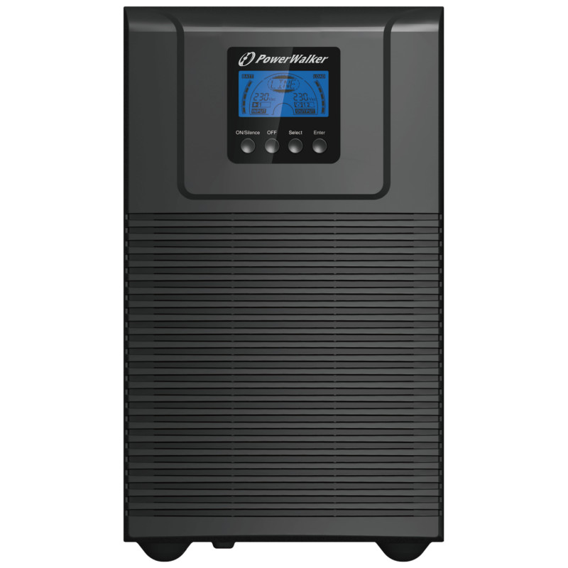 PowerWalker VFI 2000 TGB Double-conversion (en ligne) 2 kVA 1800 W 4 sortie(s) CA