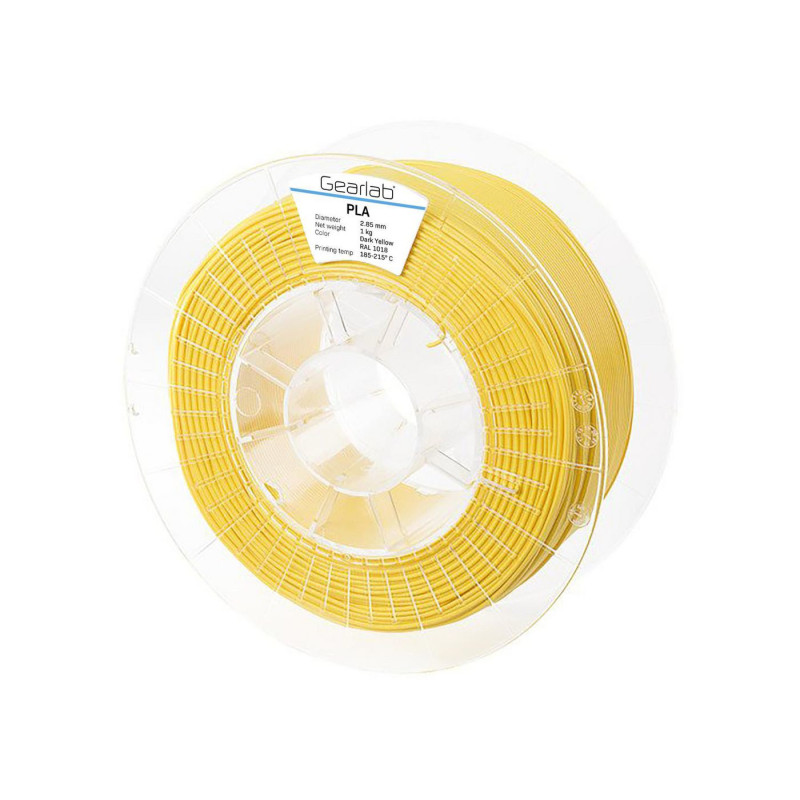 Gearlab GLB251405 matériel d'impression 3D Acide polylactique (PLA) Jaune foncé 1 kg