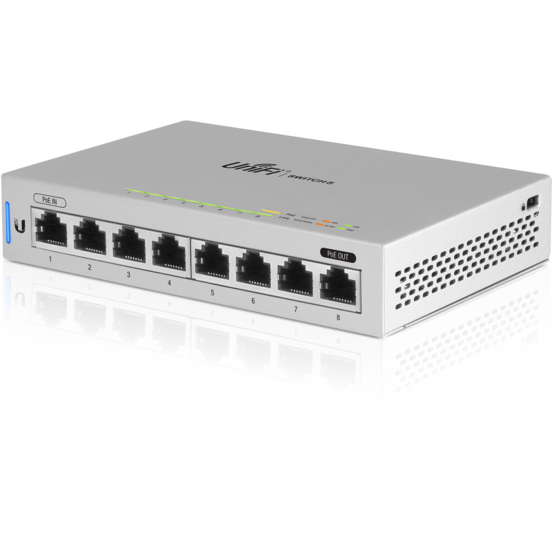 Ubiquiti Networks UniFi 5 x Switch 8 Géré Gigabit Ethernet (10/100/1000) Connexion Ethernet, supportant l'alimentation via ce