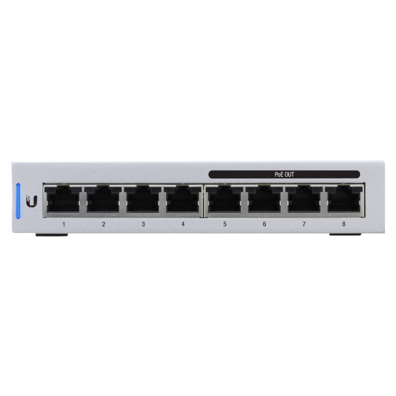 Ubiquiti Networks UniFi Switch 8 Géré Gigabit Ethernet (10/100/1000) Connexion Ethernet, supportant l'alimentation via ce port
