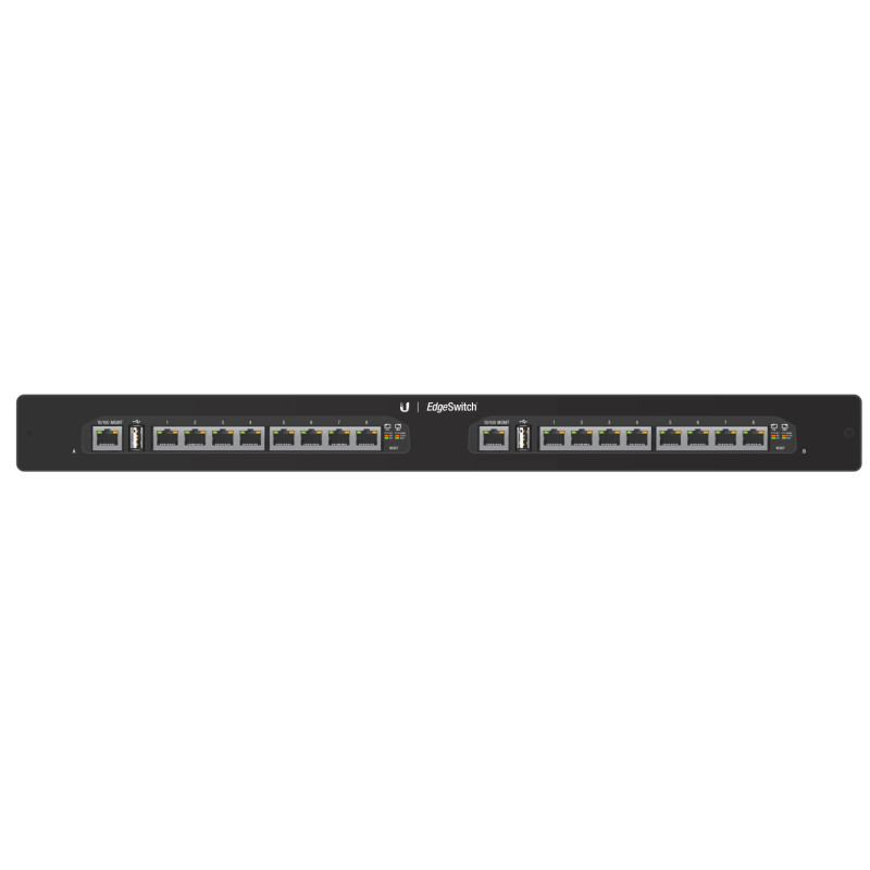Ubiquiti Networks EdgeSwitch 16XP Géré Gigabit Ethernet (10/100/1000) Connexion Ethernet, supportant l'alimentation via ce port