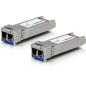 Ubiquiti Networks UACC-OM-SM-10G-D-2 module émetteur-récepteur de réseau Fibre optique 10000 Mbit/s SFP+ 1310 nm