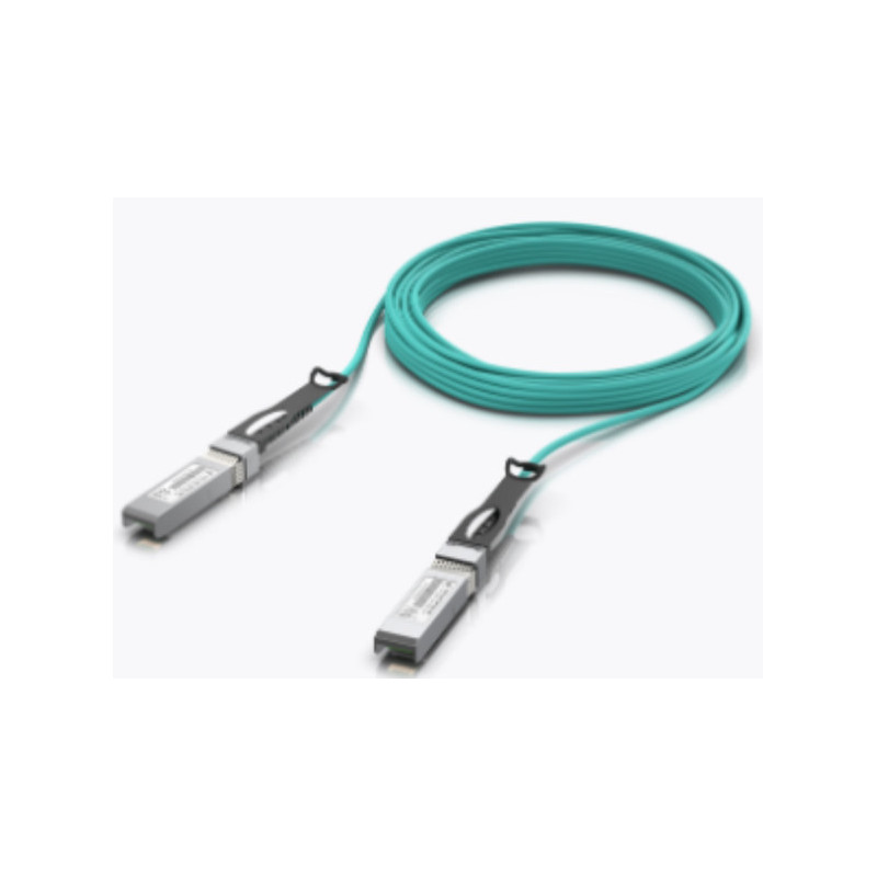 Ubiquiti Networks UACC-AOC-SFP10-5M câble de fibre optique SFP+ Couleur aqua