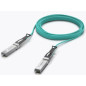 Ubiquiti Networks UACC-AOC-SFP28-10M câble de fibre optique Couleur aqua