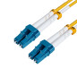 Microconnect FIB441001 câble de fibre optique 1 m LC Jaune