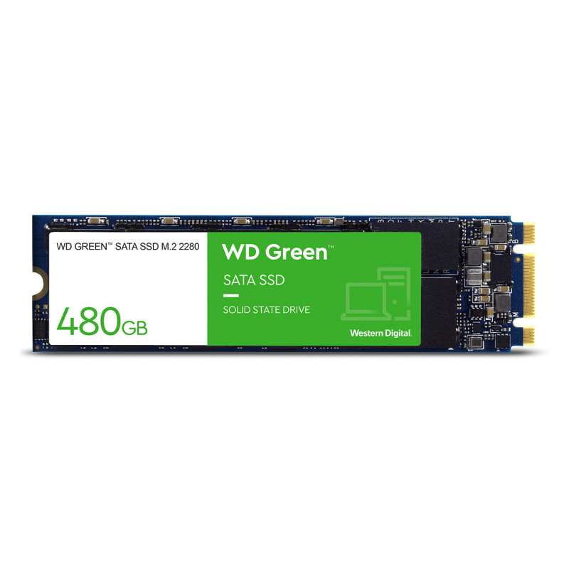 Western Digital Green WDS480G3G0B disque SSD M.2 480 Go Série ATA III