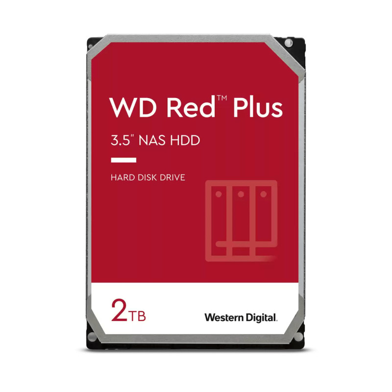 Western Digital Red Plus 3.5" 2000 Go Série ATA III