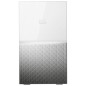 Western Digital MY CLOUD HOME Duo dispositif de stockage cloud personnel 6 To Ethernet/LAN Argent, Blanc