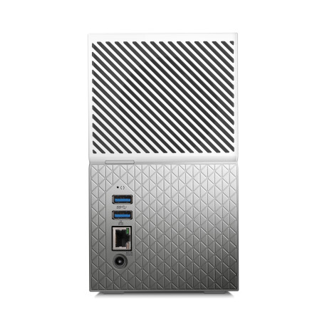 Western Digital My Cloud Home Duo dispositif de stockage cloud personnel 8 To Ethernet/LAN Blanc