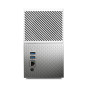 Western Digital My Cloud Home Duo dispositif de stockage cloud personnel 8 To Ethernet/LAN Blanc