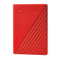 Western Digital My Passport disque dur externe 4000 Go Rouge