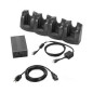 Zebra 4-Slot Ethernet Charge Cradle Kit