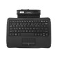 Zebra 420008 clavier pour tablette Noir QWERTY Anglais américain