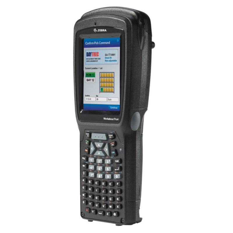 Zebra WAP4 L ALP NUM EN 1D SE965 GPS 802.1 A/B/G/N UMTS/HSPA 4400 MAH ordinateur portable de poche 9,4 cm (3.7") 640 x 480