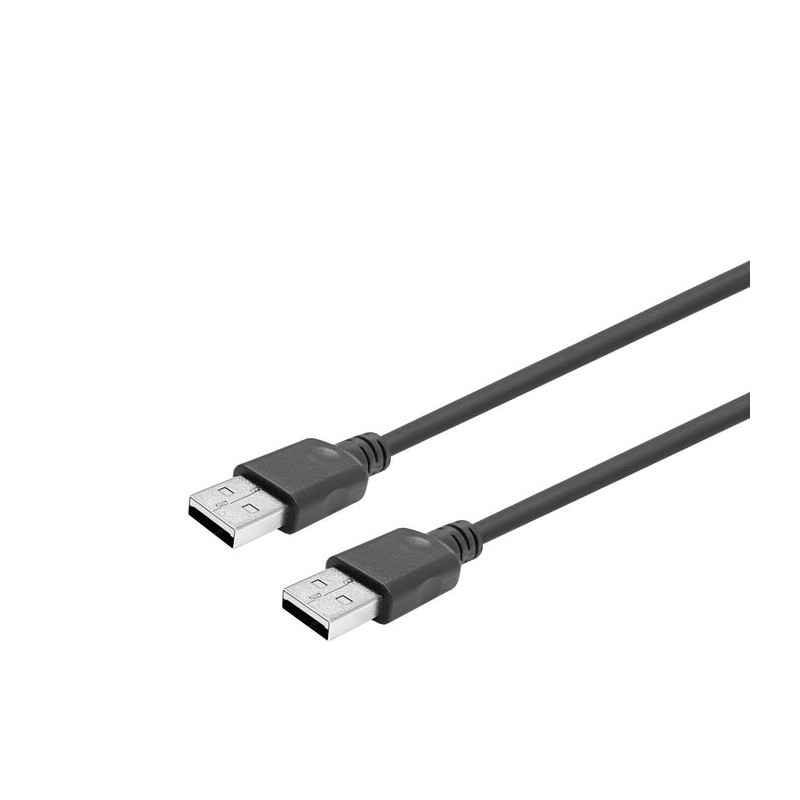 Vivolink PROUSBAA10 câble USB 10 m USB 2.0 USB A Noir, Transparent