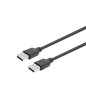 Vivolink PROUSBAA10 câble USB 10 m USB 2.0 USB A Noir, Transparent