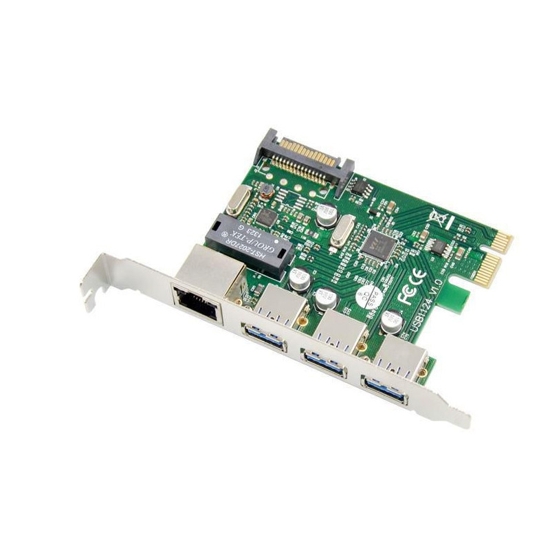 MicroConnect MC-PCIE-USB3.0ETH