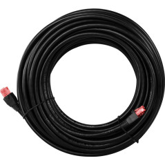 MicroConnect 55435 câble de réseau Noir 30 m Cat6 U/UTP (UTP)