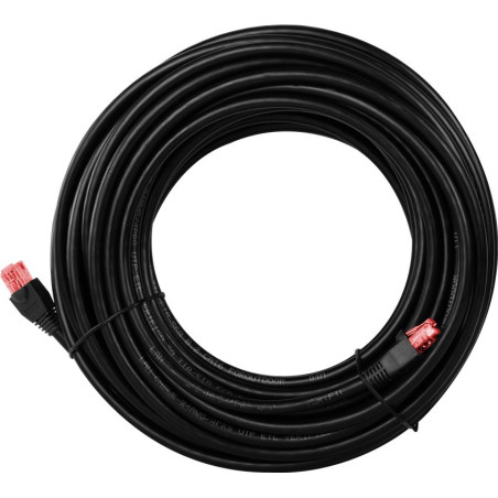 MicroConnect 55435 câble de réseau Noir 30 m Cat6 U/UTP (UTP)