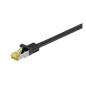 Microconnect 0.5m Cat7 S/FTP câble de réseau Noir 0,5 m S/FTP (S-STP)