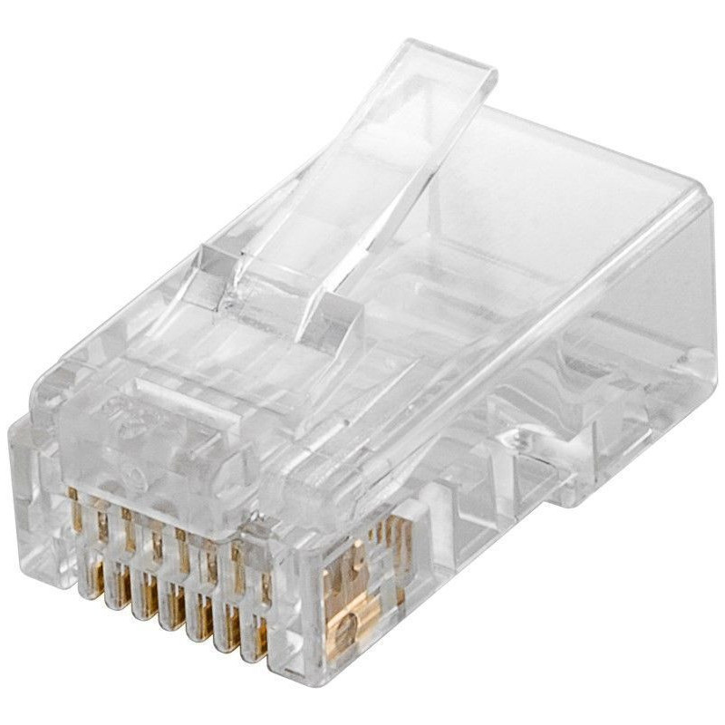 Microconnect KON511-10 connecteur de fils RJ45 Transparent